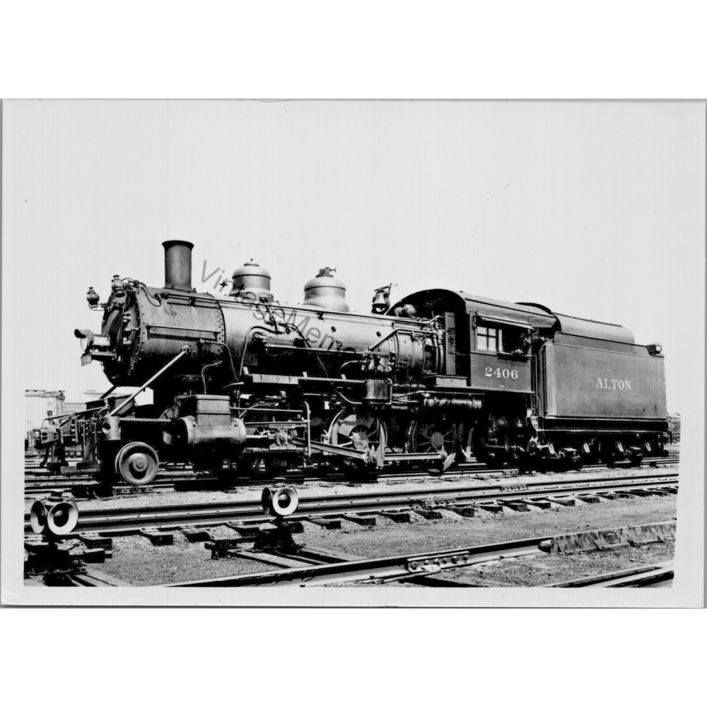 VTG The Alton Railroad Company 2406 Steam Locomotive "The Only Way" T2-2